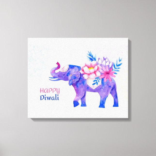 Lienzo Diwali (Anverso)