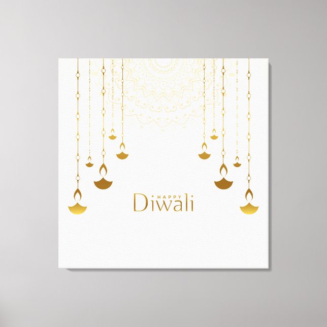Lienzo Diwali (Anverso)