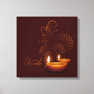 Lienzo Diwali
