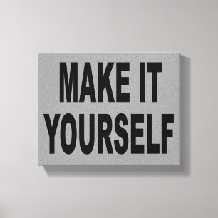 Lienzo DIY crean sus propias ilustraciones envueltas de