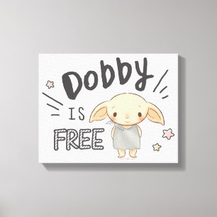 Lienzo Dobby es libre