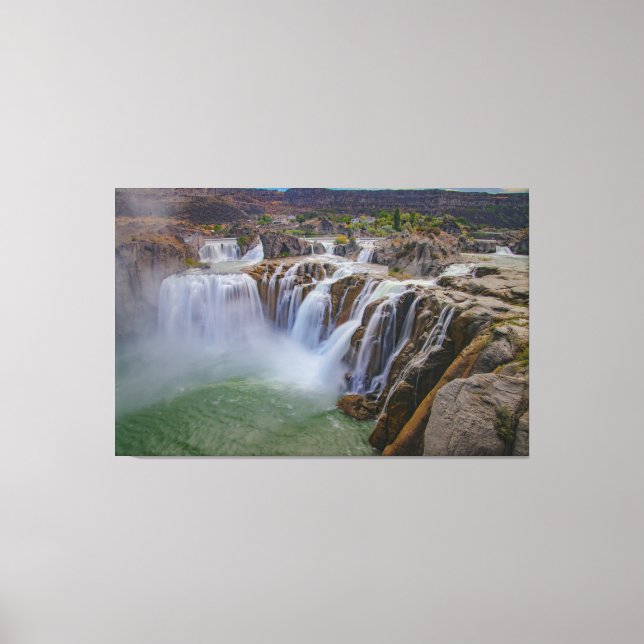 Lienzo Doble caída (Anverso)