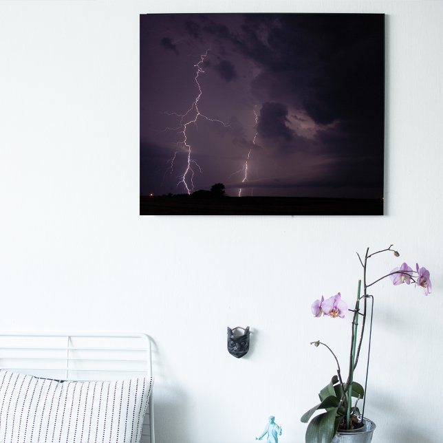 Lienzo Doble Rayo Ataque En El Noroeste De Kansas (Subido por el creador)