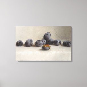 Lienzo Doce ciruelos