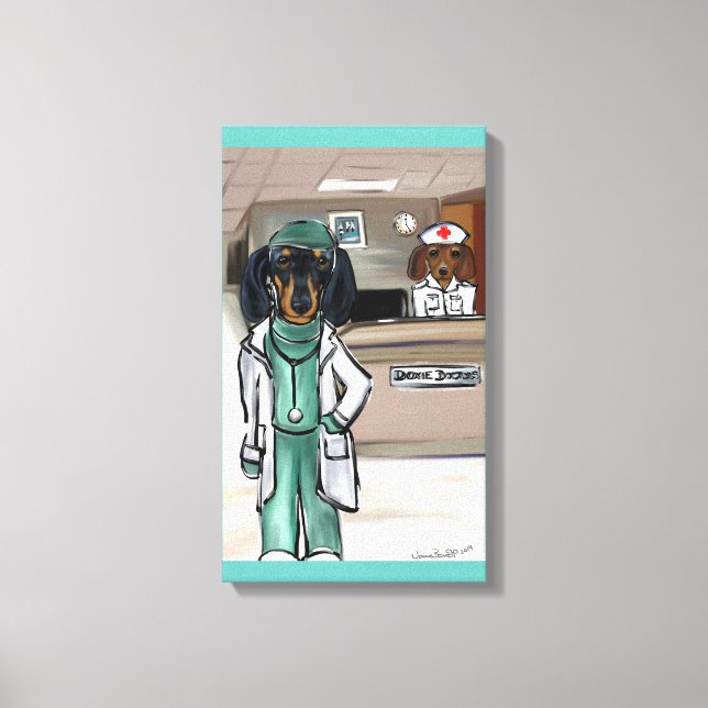 Lienzo Doctor de Doxie (Anverso)