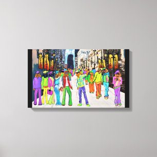 Lienzo Dog Town Chicago