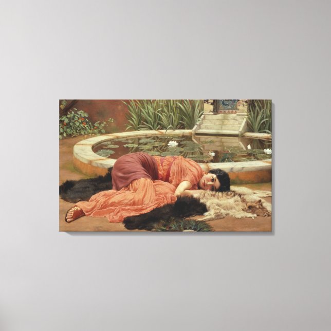 Lienzo Dolce Far Niente, 1904 (Anverso)