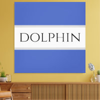 DOLPHIN Sporty Fun Summer Blue Gray Strips