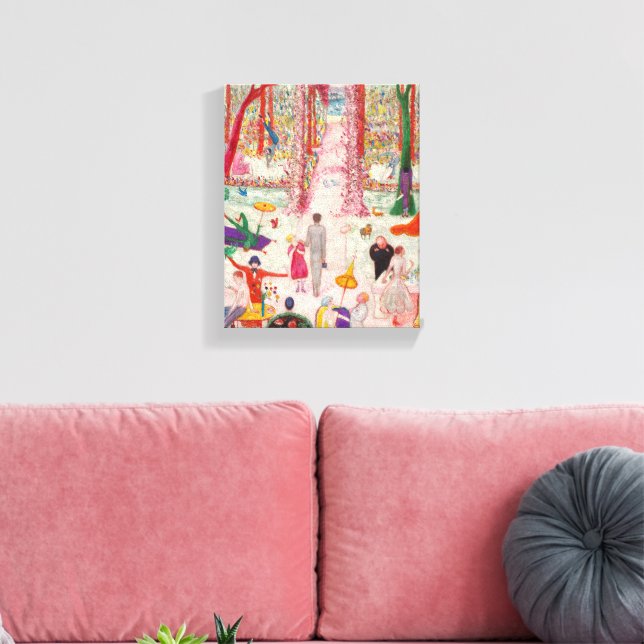 Lienzo Domingo por la tarde en el campo (Insitu (Sala de estar))