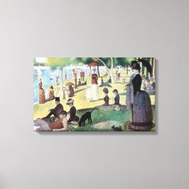 Lienzo Domingo por la tarde, Isla La Grande Jatte por Seu