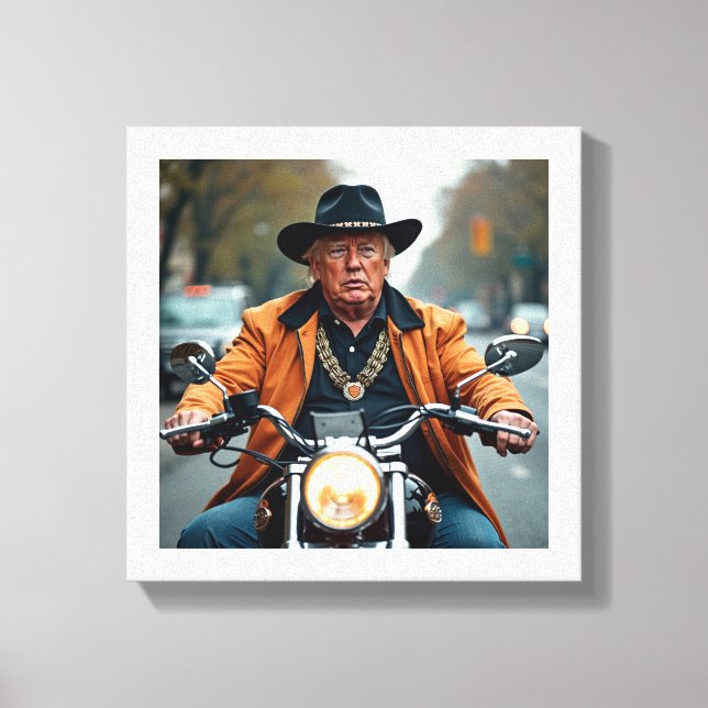 Lienzo Donald Trump (Anverso)