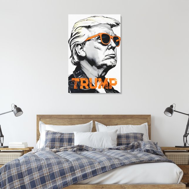 Lienzo Donald Trump (Insitu(Dormitorio))