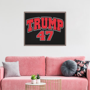 Lienzo Donald Trump 47