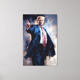 Lienzo Donald Trump FFFA [célebre Bella Artes de figuras]