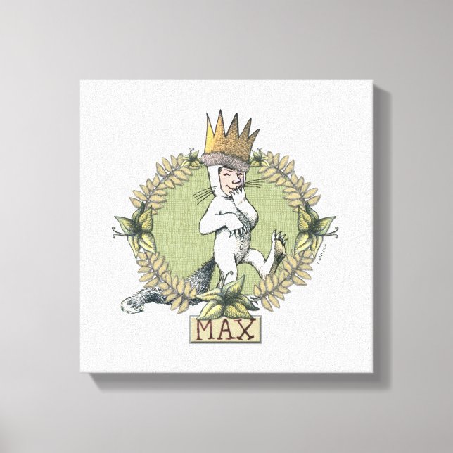 Lienzo Donde están las cosas salvajes | Insignia máxima (Anverso)