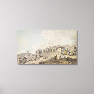 Lienzo Donnybrook justo, 1782 (pluma, tinta y w/c en el