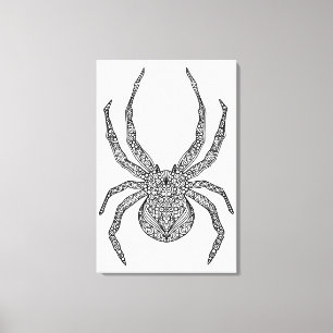 Lienzo Doodle 6 de la araña