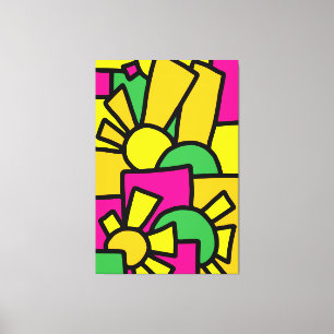 Lienzo Doodle festivo Art. 42