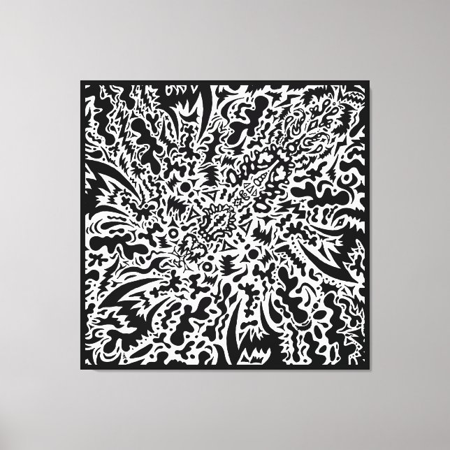 Lienzo Doodle Original 9de26 (Anverso)