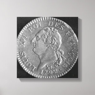 Lienzo D'or de Louis que representa a Louis XVI, 1792