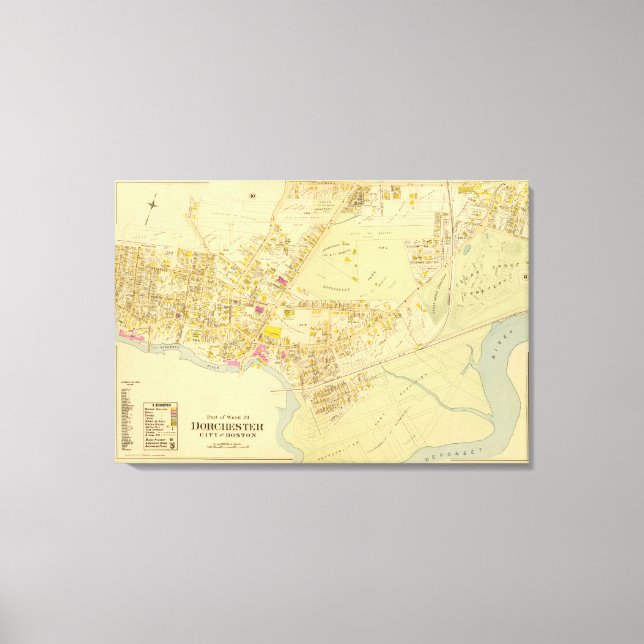 Lienzo Dorchester, Massachusetts 4 (Anverso)