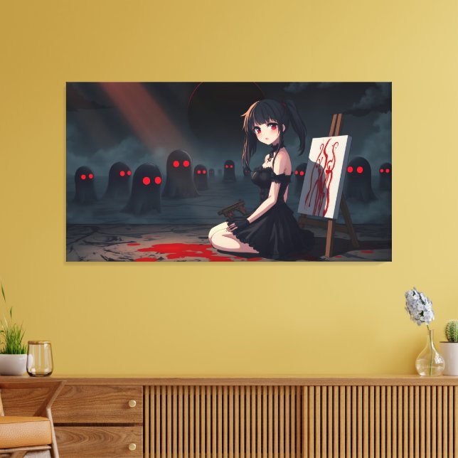 Lienzo Dorothia, Maestra de las Artes (Insitu (Sala de estar))