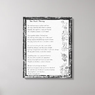 Lienzo Dos almas falleciendo