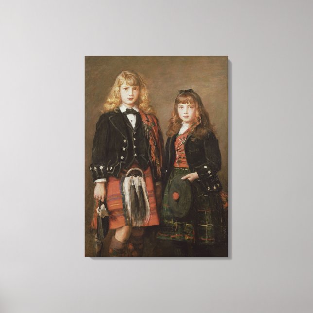 Lienzo Dos Bairns (Anverso)