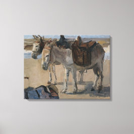 Lienzo Dos burros (de Isaac Israels)