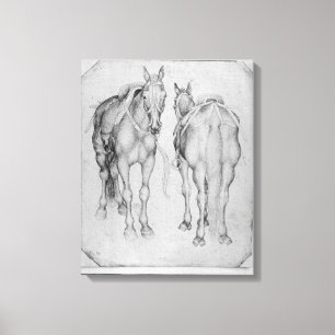 Lienzo Dos caballos, el álbum de Vallardi
