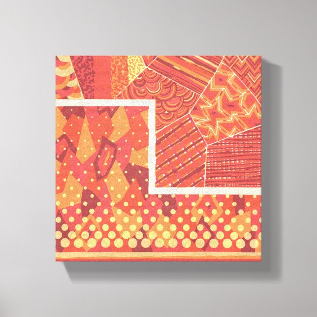 Lienzo Dos formas geométricas Composiciones Art Canva Imp (Anverso)