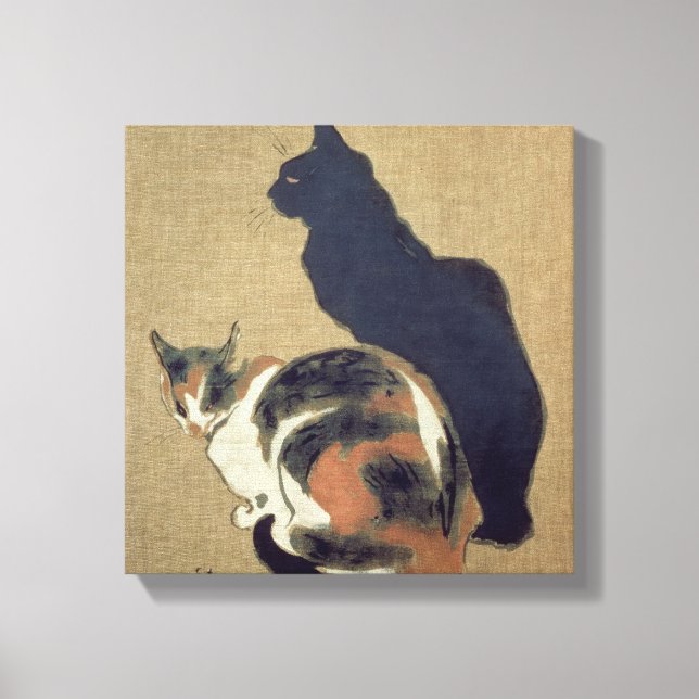 Lienzo Dos gatos, 1894 (Anverso)