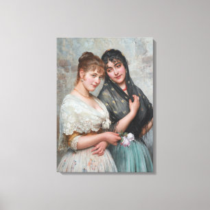 Lienzo Dos mujeres venecianas