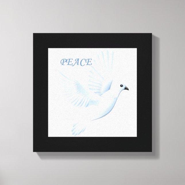 LIENZO DOVE DE LA PAZ (Anverso)