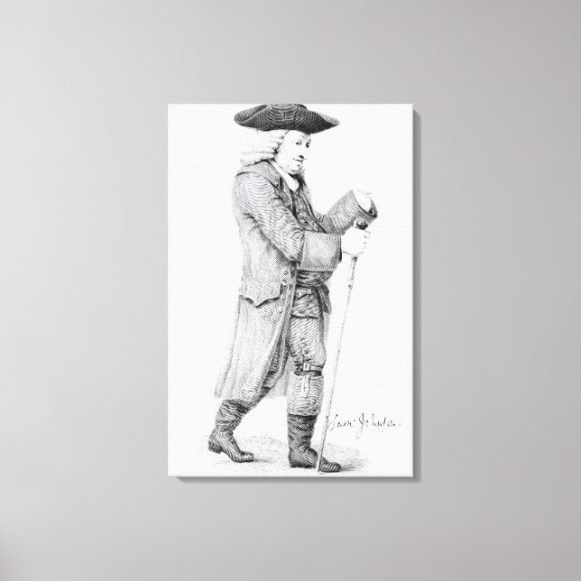 Lienzo Dr. Samuel Johnson (Anverso)