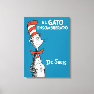 Lienzo Dr. Seuss El Gato con Sombrero