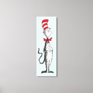 Lienzo Dr. Seuss El Gato en el Sombrero de Pie
