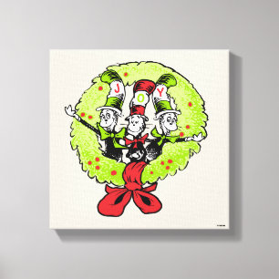 Lienzo Dr Seuss El Grinch Alegría de Navidad en Who-v