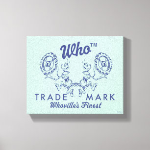 Lienzo Dr. Seuss   El mejor logo de Who-ville