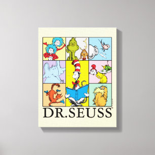 Lienzo Dr. Seuss   Historietas Gráficas