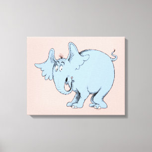 Lienzo Dr. Seuss   Horton escucha a Quién