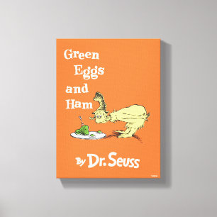 Lienzo Dr. Seuss   Huevos verdes con jamón