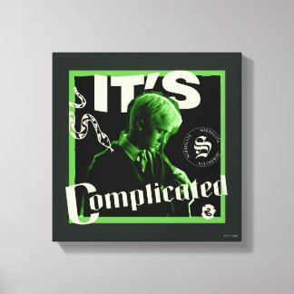 Lienzo Draco Malfoy - "Es Complicado"