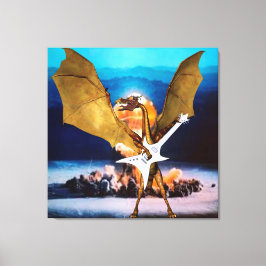 Lienzo Dragón atómico