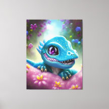 dragón bebé fantástico Kawaii lindo y adorable 