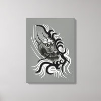 Dragón chino en tatuaje