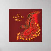 Dragón De China, 2024 Año Del Dragón