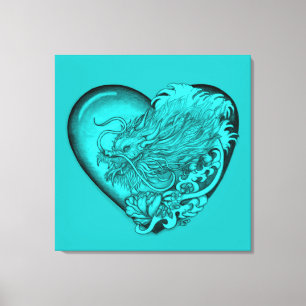 Lienzo Dragon Heart