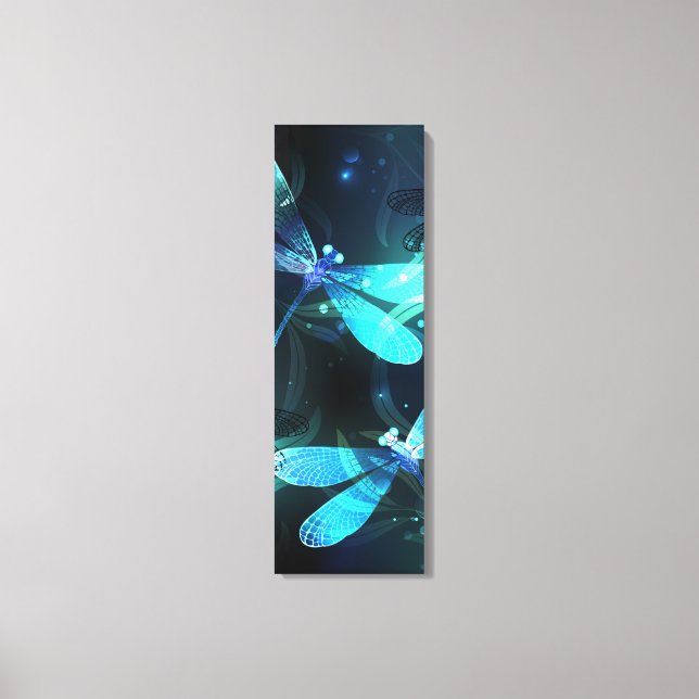 Lienzo Dragonflies (Anverso)