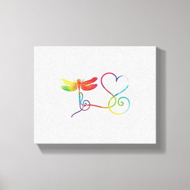 Lienzo Dragonfly Animal (Anverso)